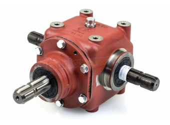 Przekładnia kątowa PKB-02 przełożenie 1:1 potrójna  MOCNA-57KM